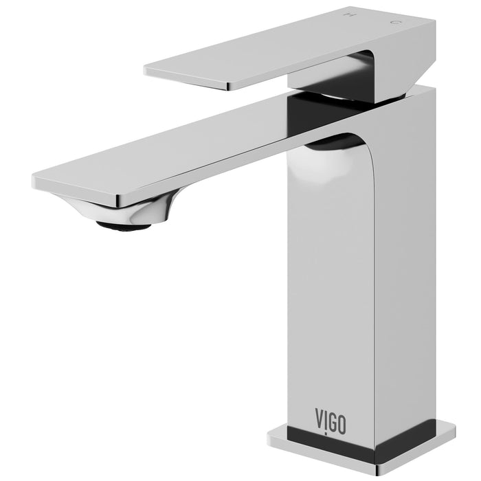 Dunn Single-Handle Single Hole Bathroom Faucet in Chrome