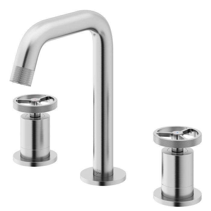 Cass 8 in. Widespread 2-Handle Bathroom Faucet in Brushed Nickel