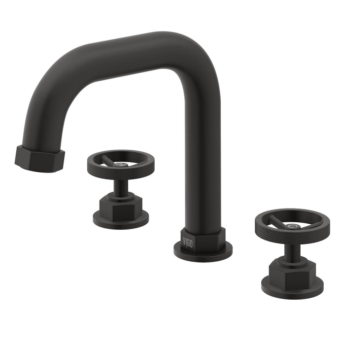 Widespread Bathroom Faucet in Matte Black