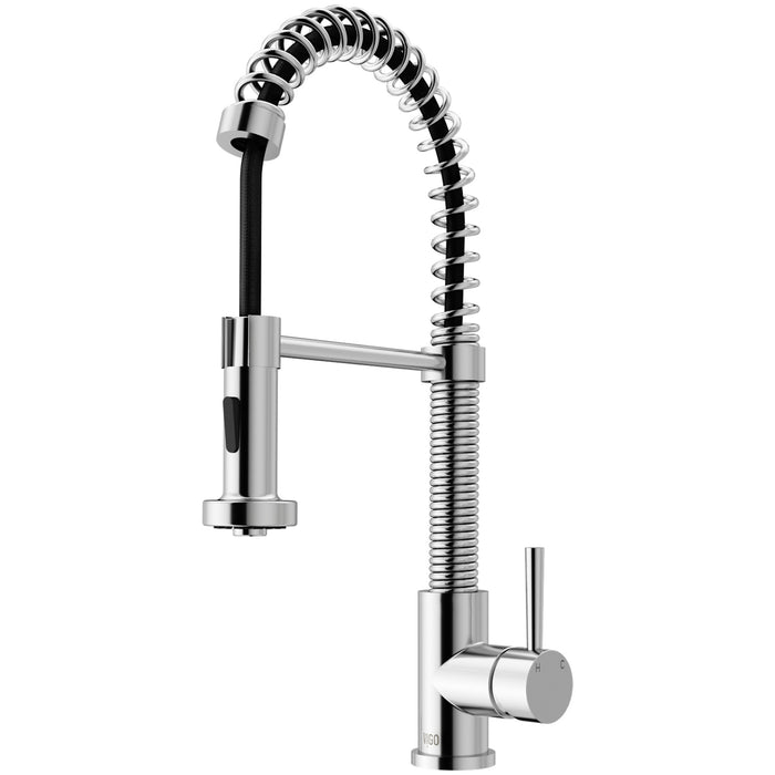 Pull-Down Spray Kitchen Faucet In Chrome