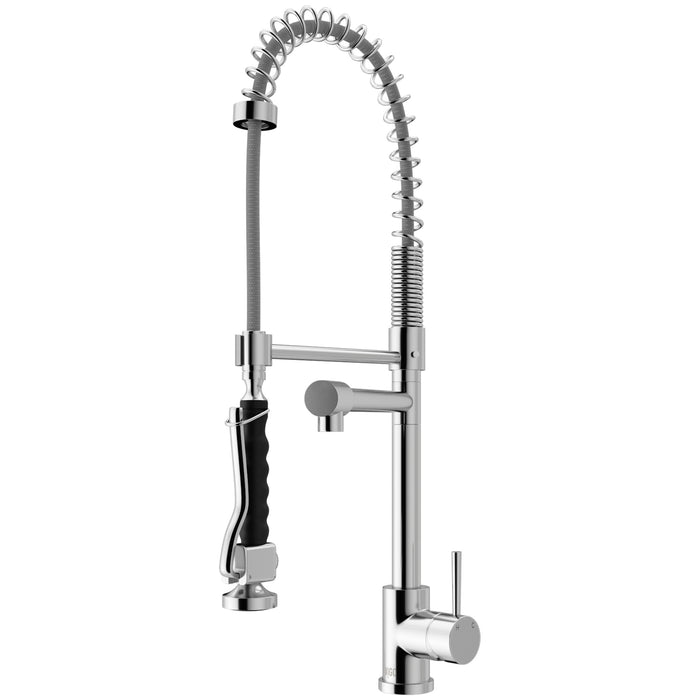 Zurich Pull-Down Spray Kitchen Faucet In Chrome