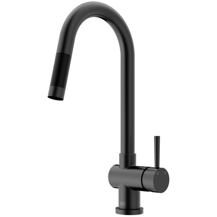 Gramercy Pull-Down Kitchen Faucet In Matte Black