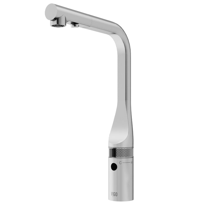 Jewel Touchless Kitchen Faucet in Stainless Steel