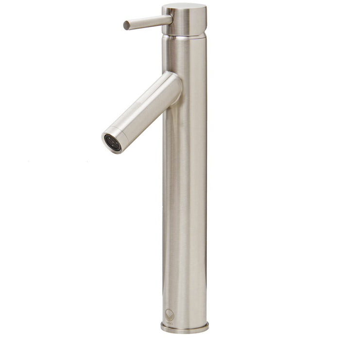 Dior Vessel Bathroom Faucet In Brushed Nickel