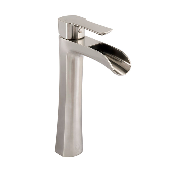 Niko Vessel Bathroom Faucet In Brushed Nickel