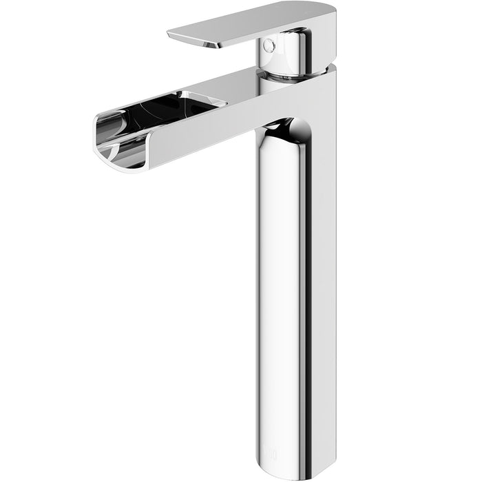 Amada Vessel Bathroom Faucet In Chrome
