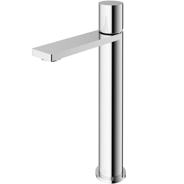 Gotham Single Hole Single-Handle Vessel Bathroom Faucet in Chrome