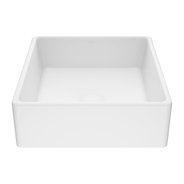 Dianthus Matte Stone Vessel Bathroom Sink