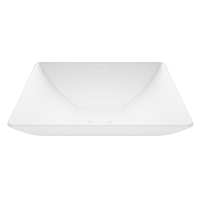 Hibiscus Matte Stone Vessel Bathroom Sink