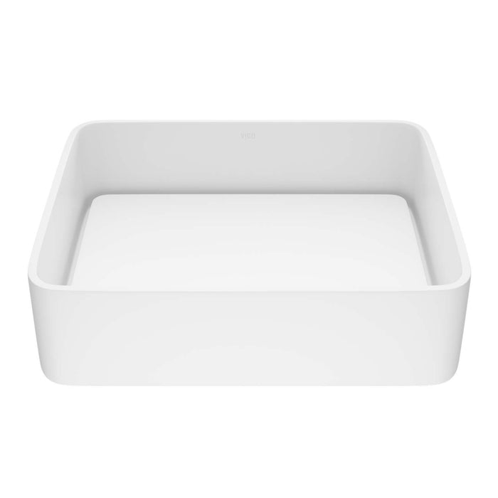 Jasmine Matte Stone Vessel Bathroom Sink