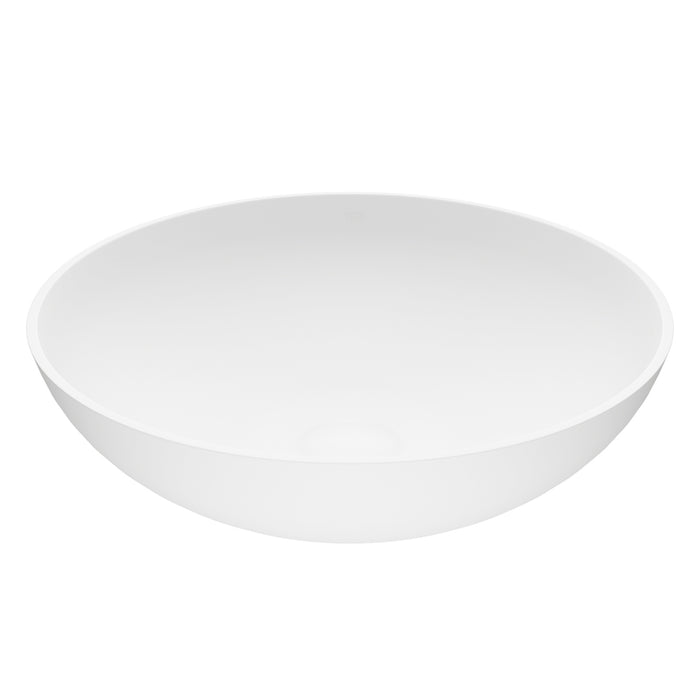 Lotus Matte StoneTM Vessel Bathroom Sink