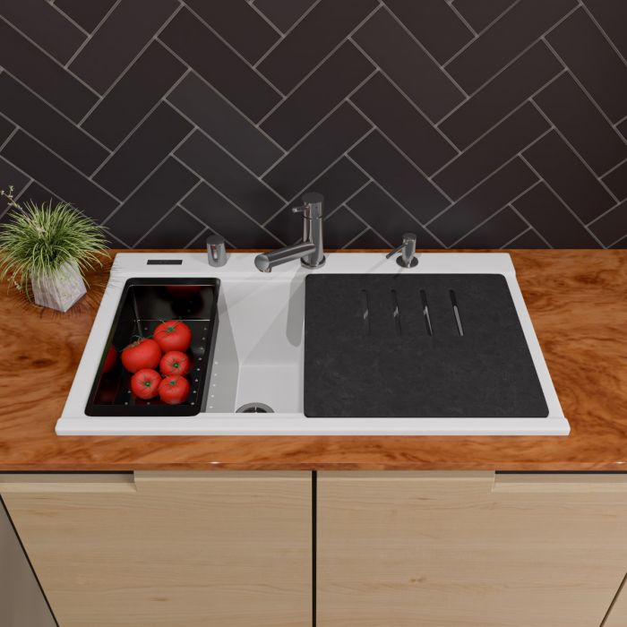 Solid Stainless Steel Pull Out Swivel Kitchen Faucet