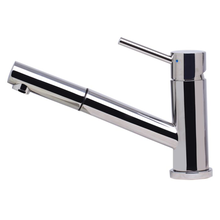 Solid Stainless Steel Pull Out Swivel Kitchen Faucet