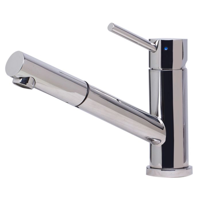 Solid Stainless Steel Pull Out Swivel Kitchen Faucet