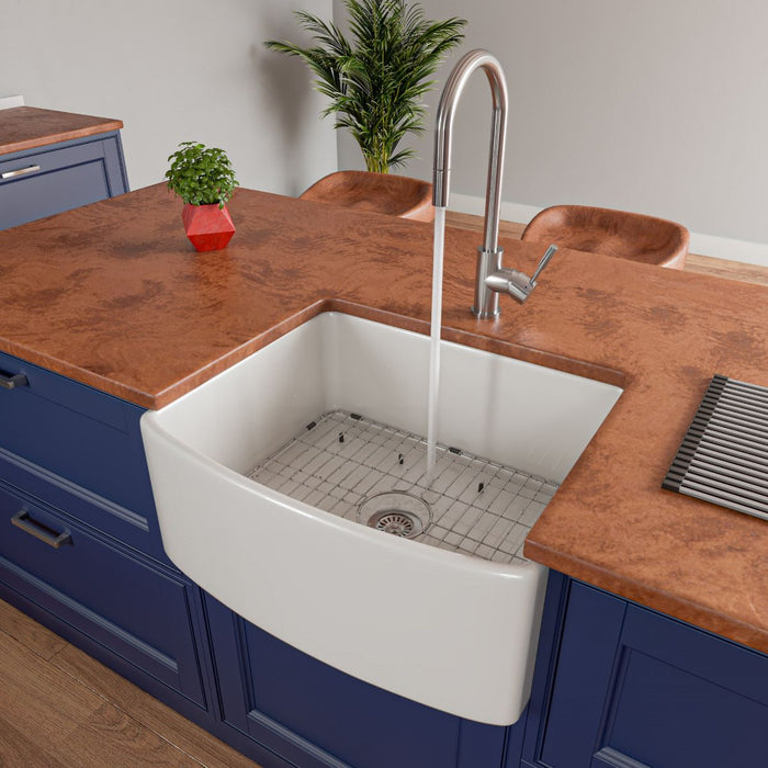 Single Hole Pull Down Stainless Steel Kitchen Faucet