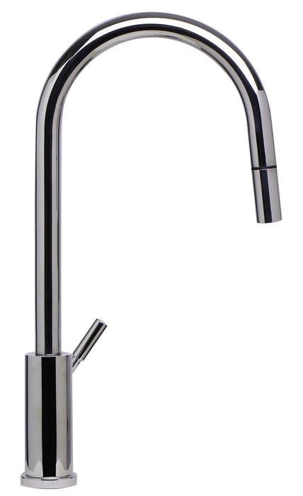 Single Hole Pull Down Stainless Steel Kitchen Faucet