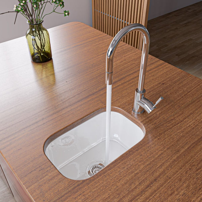 Single Hole Pull Down Stainless Steel Kitchen Faucet