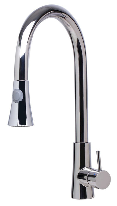 Solid Stainless Steel Two Mode Pull Down Kitchen Faucet