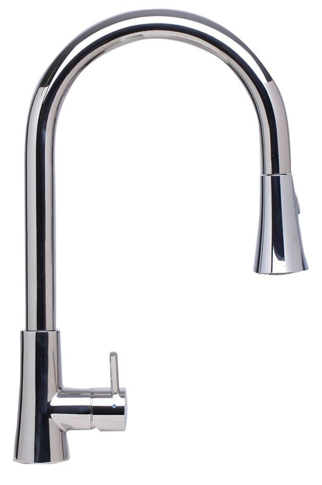 Solid Stainless Steel Two Mode Pull Down Kitchen Faucet