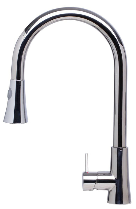 Solid Stainless Steel Two Mode Pull Down Kitchen Faucet