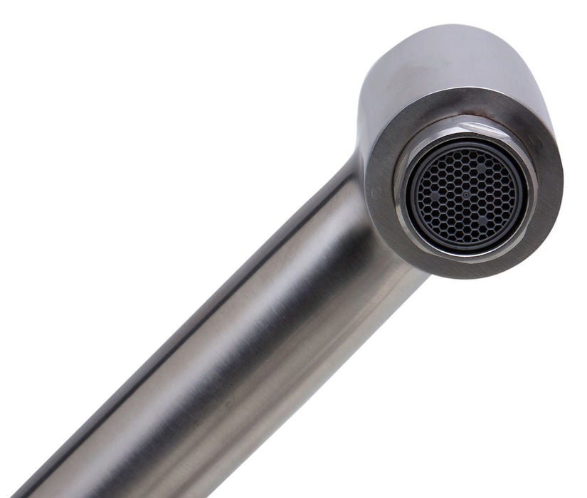 Modern Solid Stainless Steel Retractable Kitchen Faucet