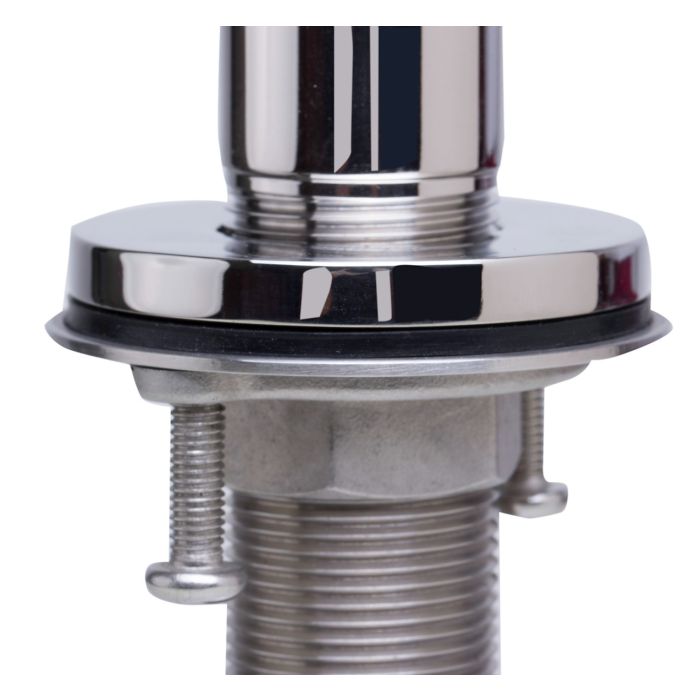 Solid Stainless Steel Single Hole Soap Dispenser Pump