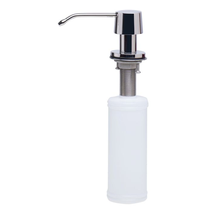 Solid Stainless Steel Single Hole Soap Dispenser Pump