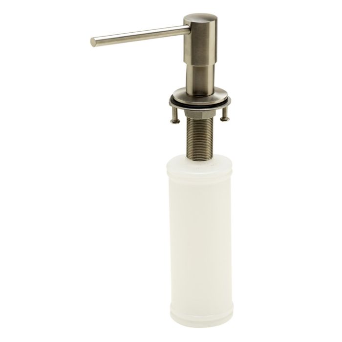 Ultra Modern Round Solid Stainless Steel Soap Dispenser