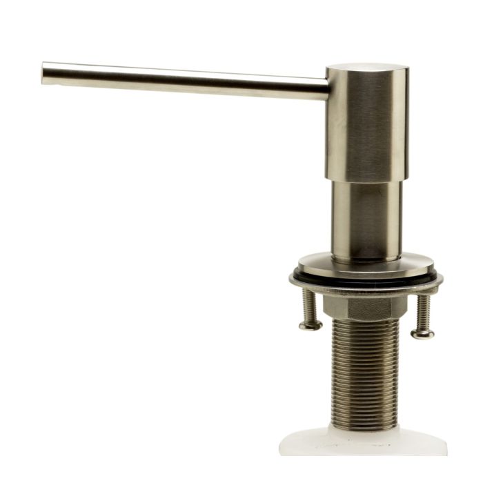 Ultra Modern Round Solid Stainless Steel Soap Dispenser