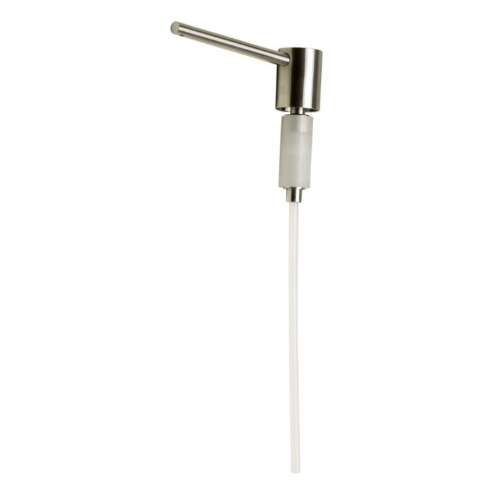 Ultra Modern Round Solid Stainless Steel Soap Dispenser