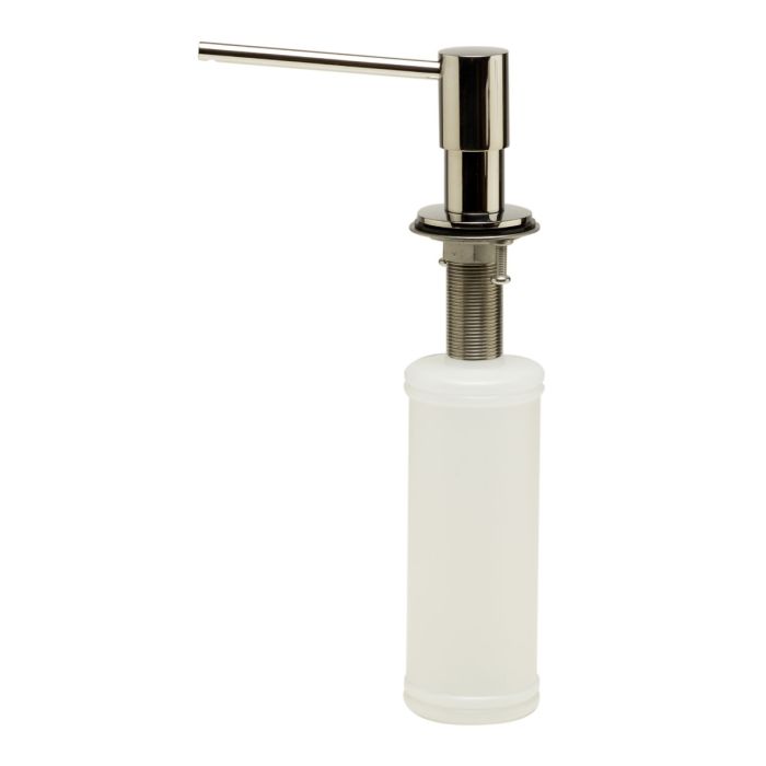 Ultra Modern Round Solid Stainless Steel Soap Dispenser