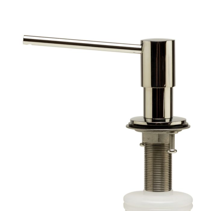 Ultra Modern Round Solid Stainless Steel Soap Dispenser
