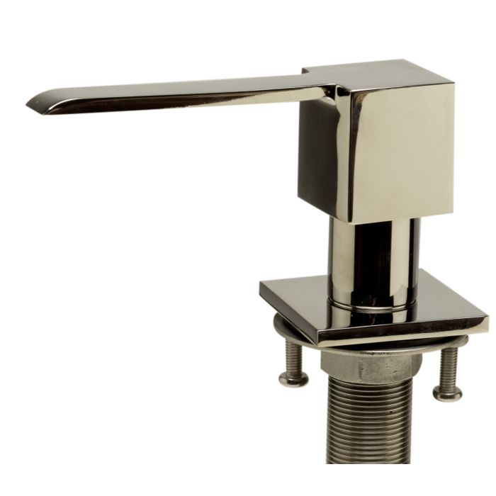 Ultra Modern Square Solid Stainless Steel Soap Dispenser