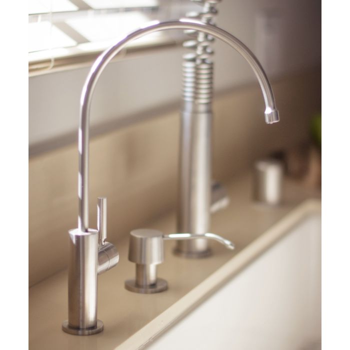 Modern Solid Stainless Steel Goose Neck Water Dispenser