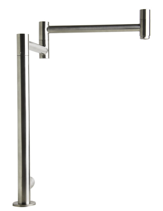 Stainless Steel Retractable Pot Filler Faucet