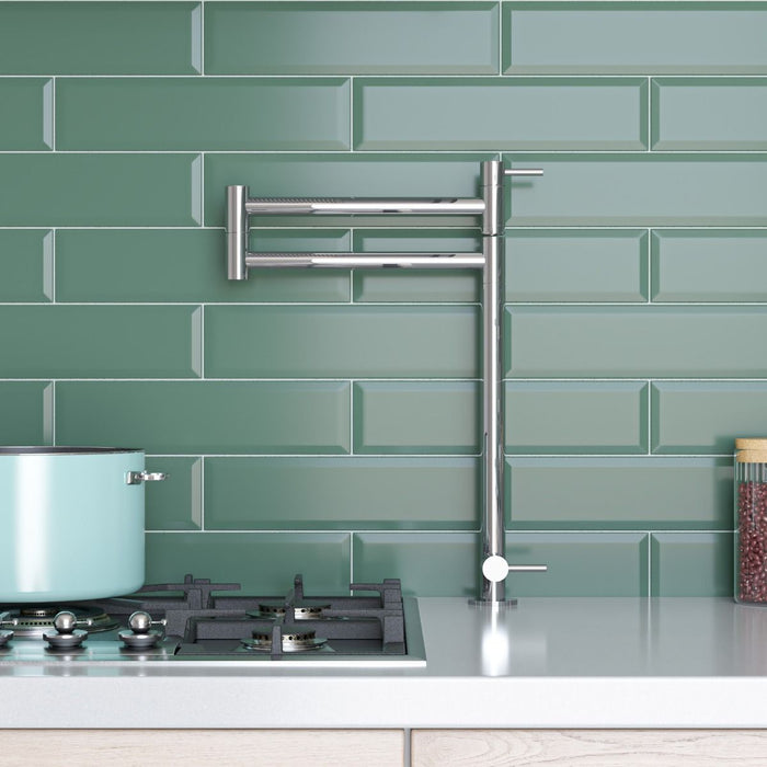 Stainless Steel Retractable Pot Filler Faucet