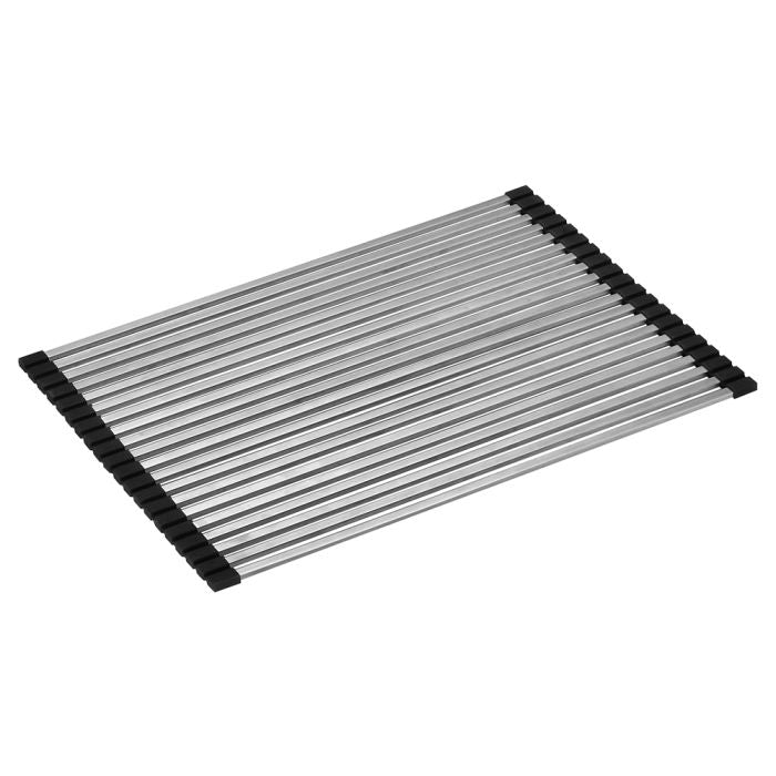 18" x 13" Modern Stainless Steel Drain Mat for Kitchen