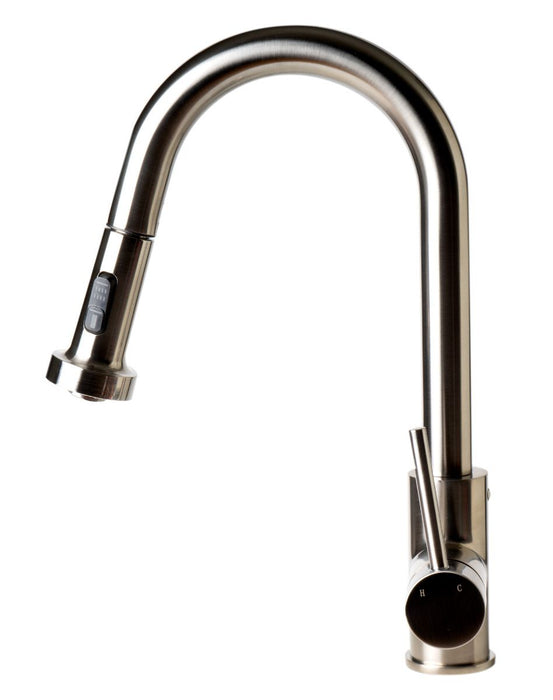 Sensor Gooseneck Pull Down Kitchen Faucet