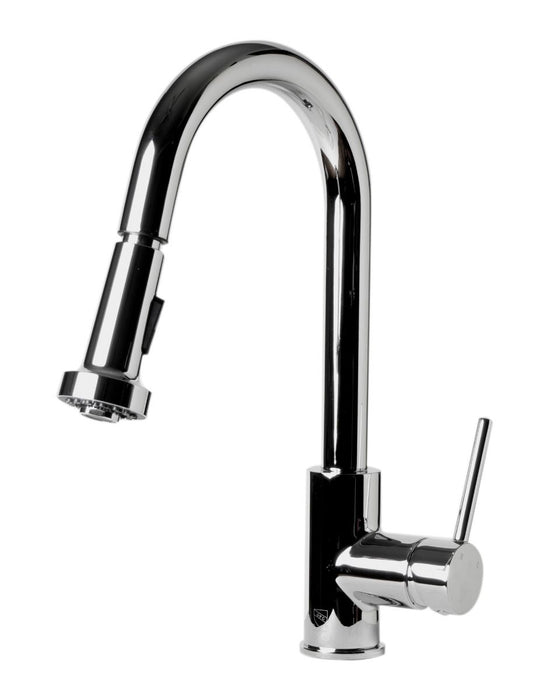 Sensor Gooseneck Pull Down Kitchen Faucet