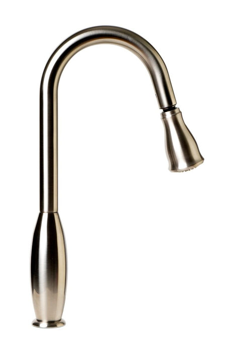 Traditional Gooseneck Pull Down Kitchen Faucet