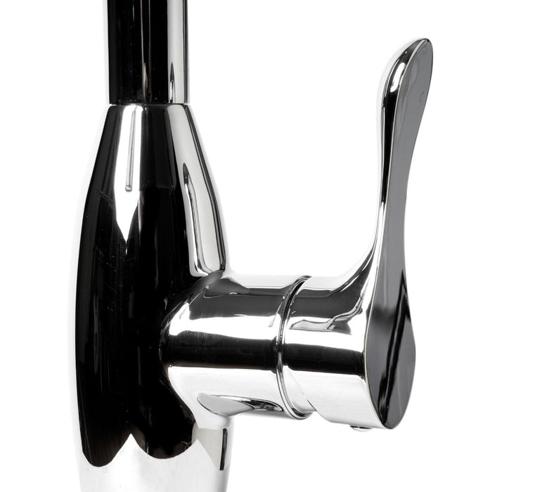 Traditional Gooseneck Pull Down Kitchen Faucet