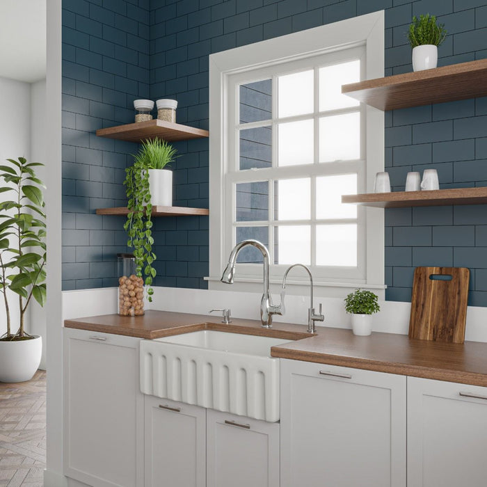 Traditional Gooseneck Pull Down Kitchen Faucet