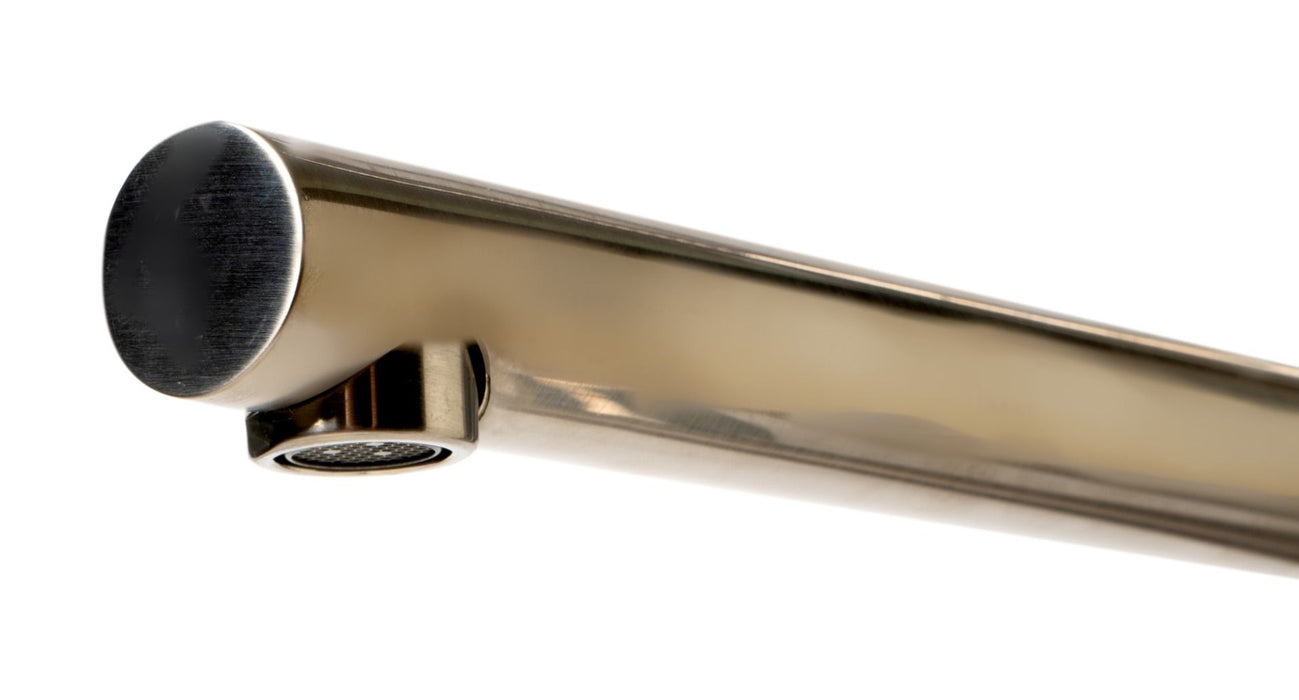 Double Spout Commercial Spring Kitchen Faucet