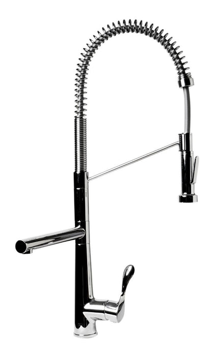 Double Spout Commercial Spring Kitchen Faucet