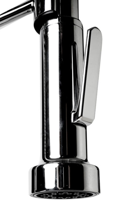 Double Spout Commercial Spring Kitchen Faucet