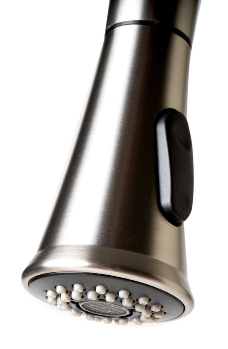 Square Gooseneck Pull Down Kitchen Faucet