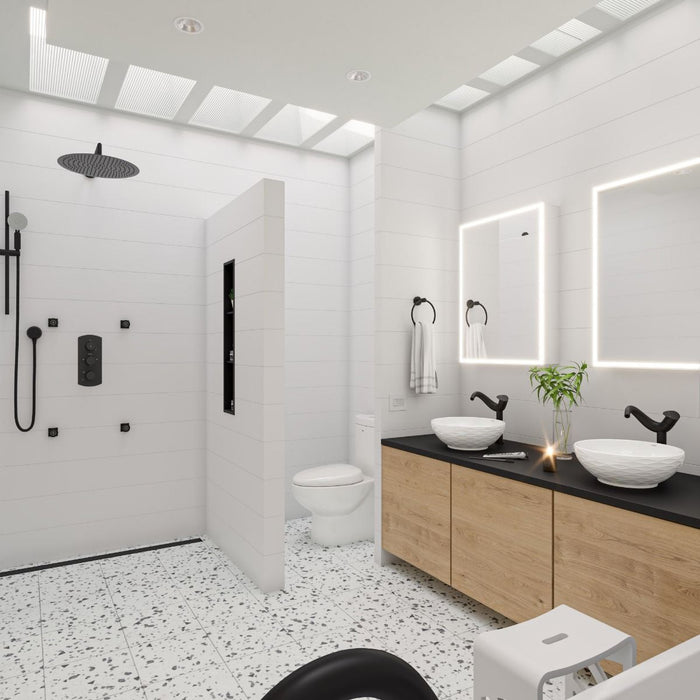 24" x 32" Single Door LED Light Medicine Cabinet