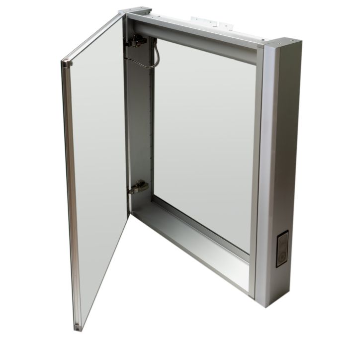 Single Door LED Light Bluetooth Medicine Cabinet