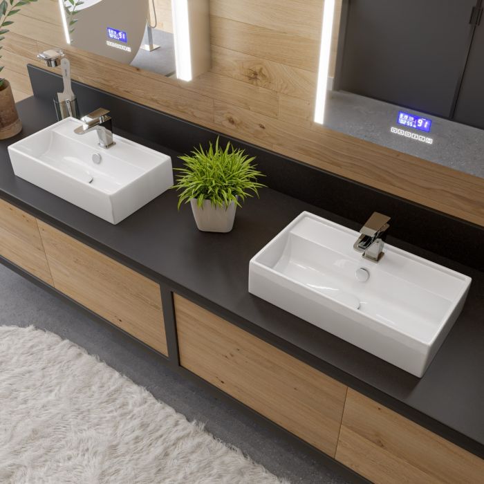 Single Door LED Light Bluetooth Medicine Cabinet