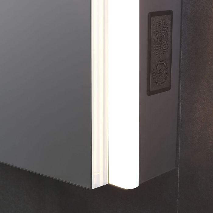 Single Door LED Light Bluetooth Medicine Cabinet